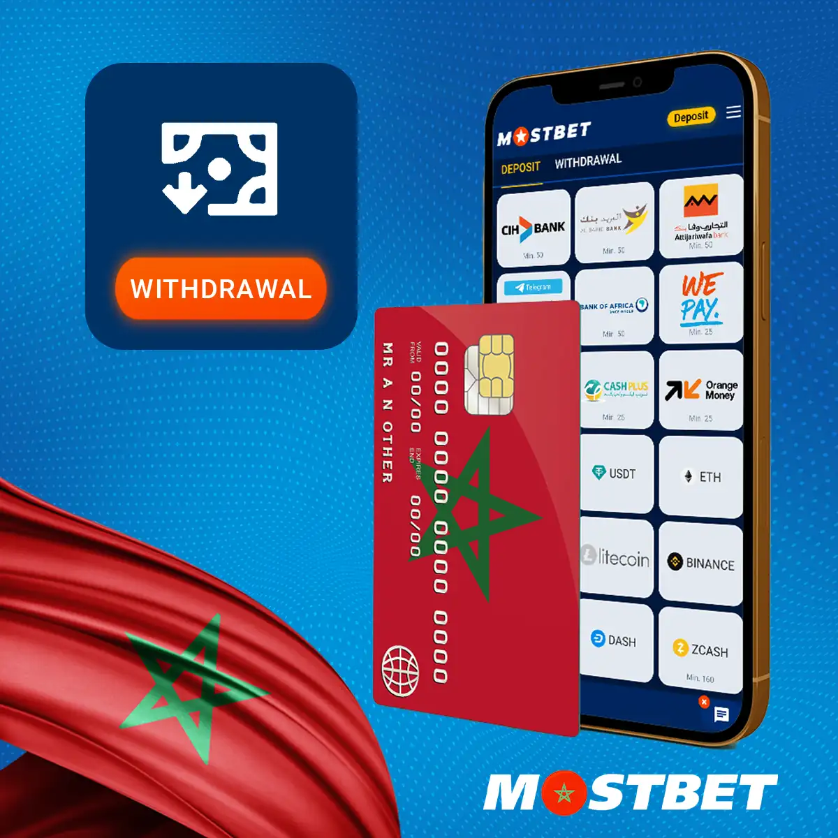 كيفية سحب الأموال من موقع Mostbet المغرب؟